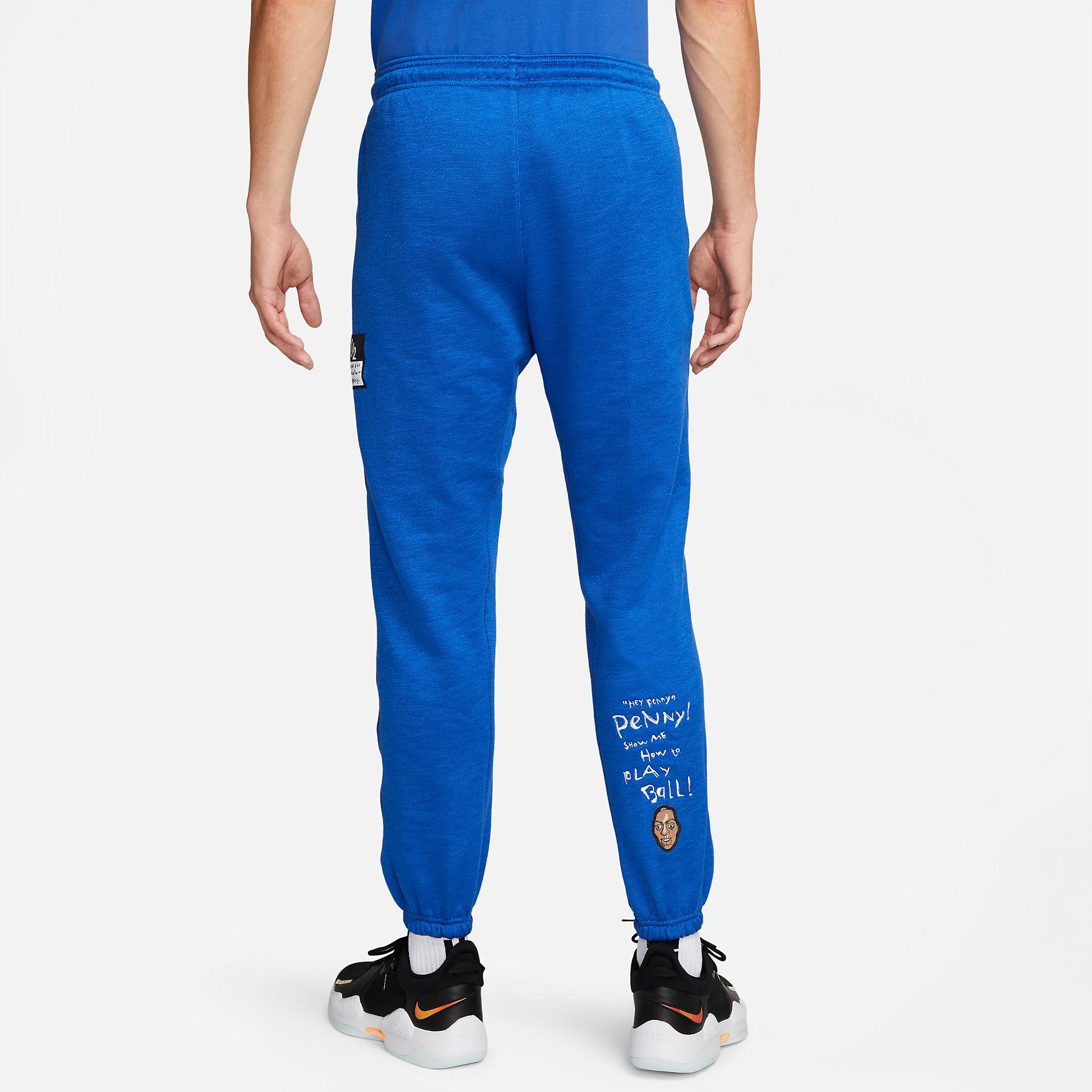  Nike Lil' Penny Premium Basketball Pants - Blue 