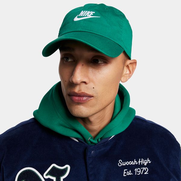  Nike Club Unstructured Futura Wash Cap - Malachite 