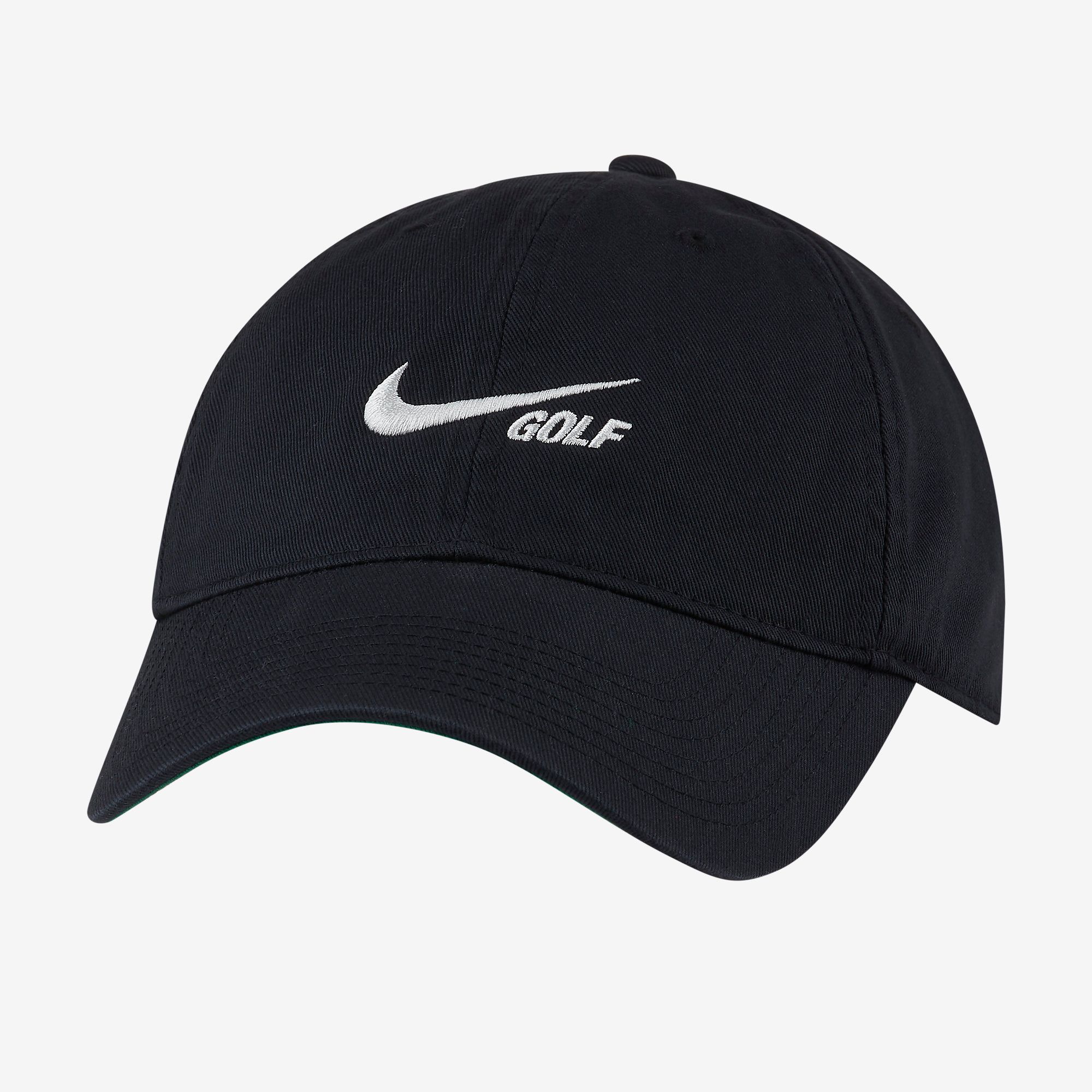 Nike Heritage86 Washed Golf Hat - Black/Anthracite