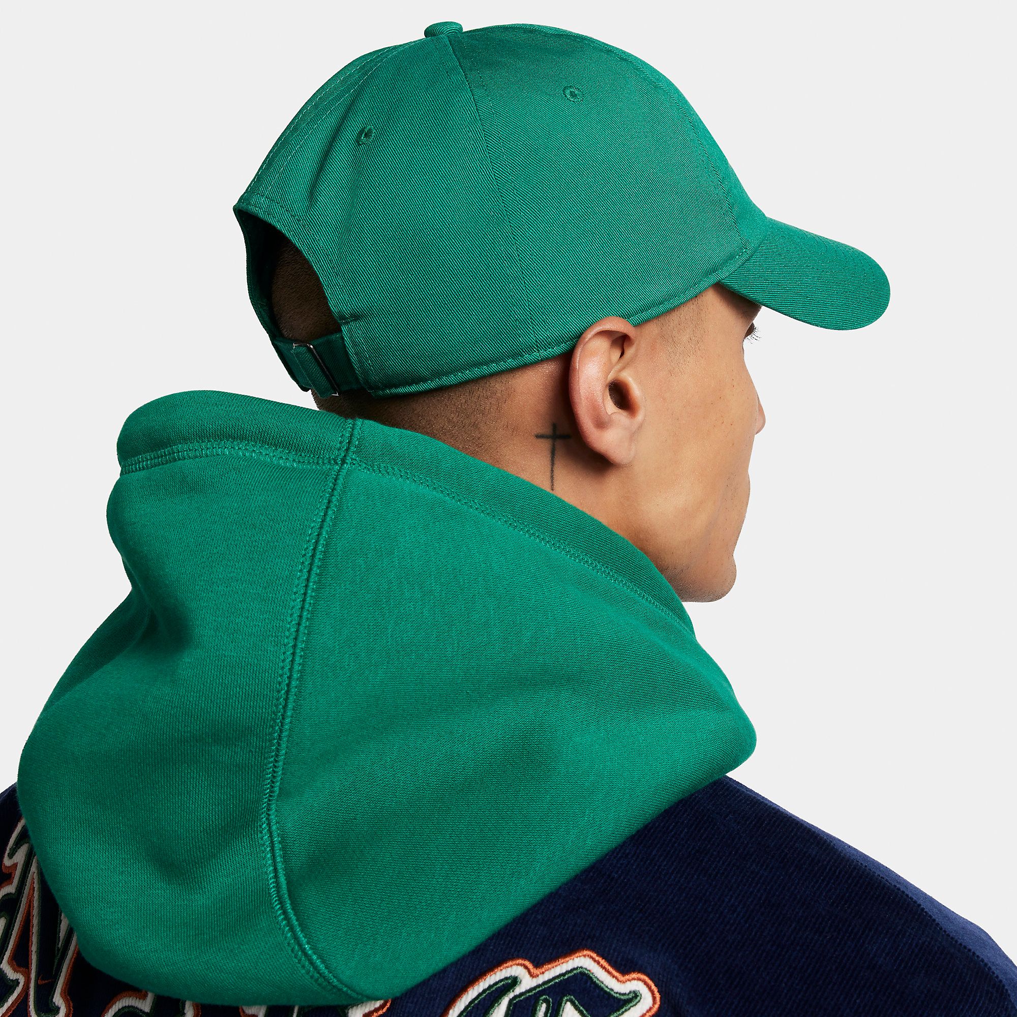  Nike Club Unstructured Futura Wash Cap - Malachite 