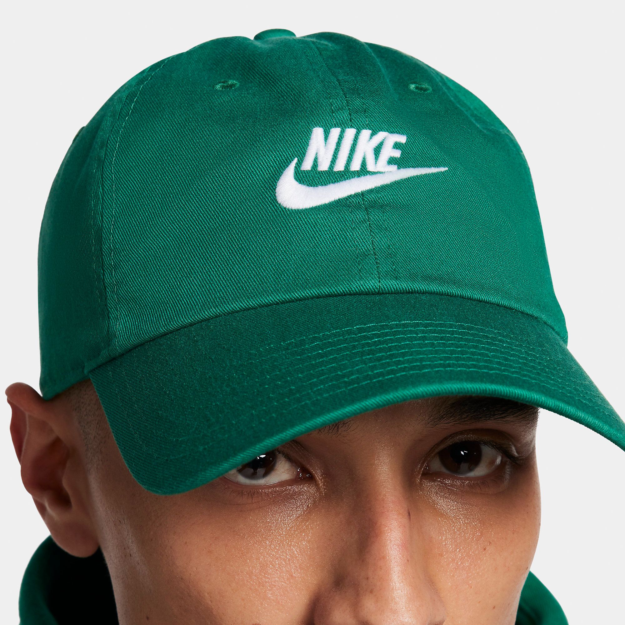  Nike Club Unstructured Futura Wash Cap - Malachite 