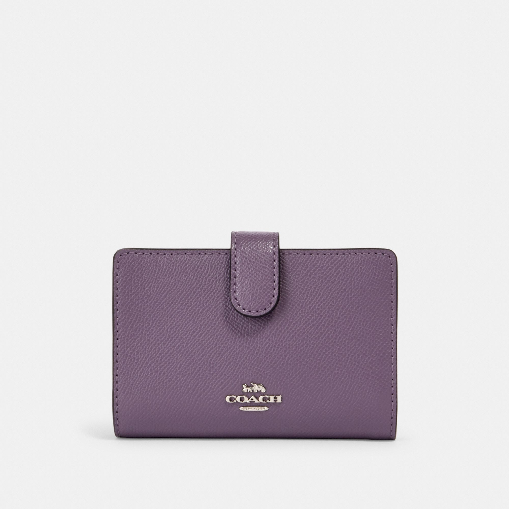 Coach Medium Corner Zip Wallet 'Dusty Lavender'