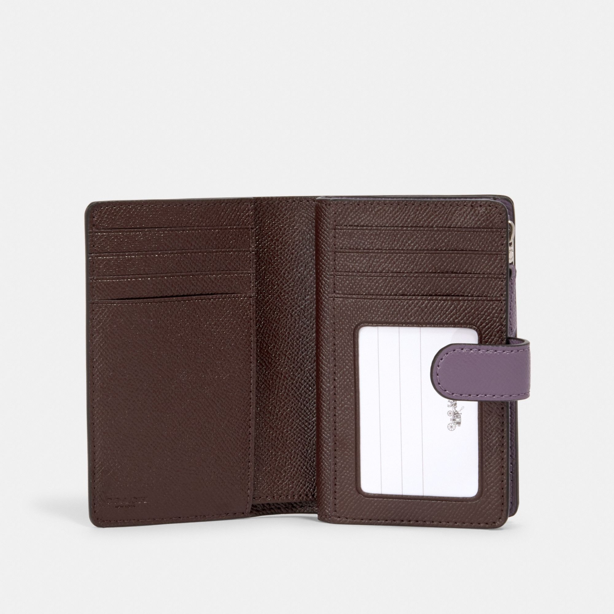 Coach Medium Corner Zip Wallet 'Dusty Lavender'