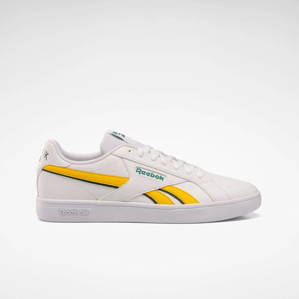 Reebok Court Retro - Cloud White / Bright Yellow / Dark Green