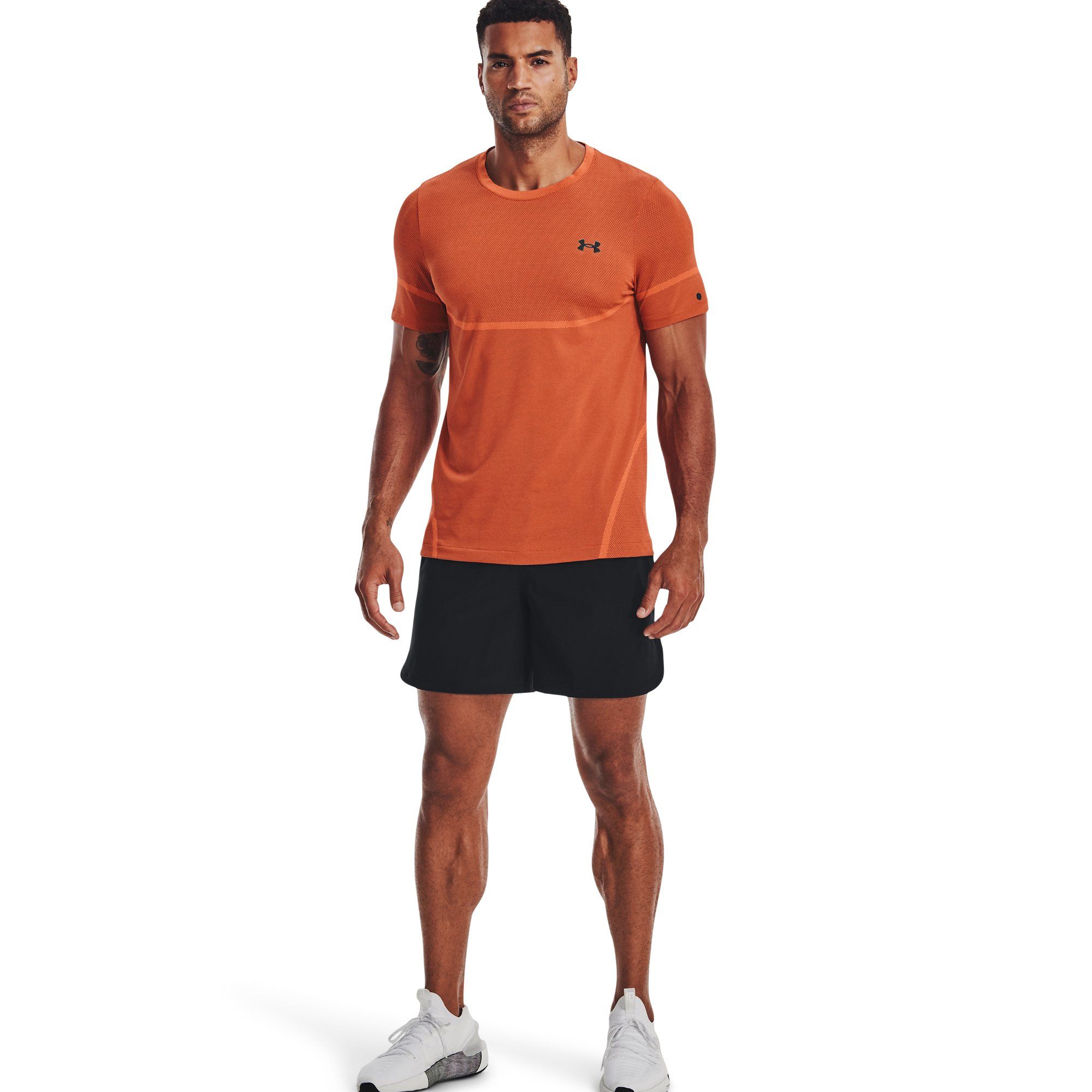 Under Armour Peak Woven Shorts - Black / Pitch Gray
