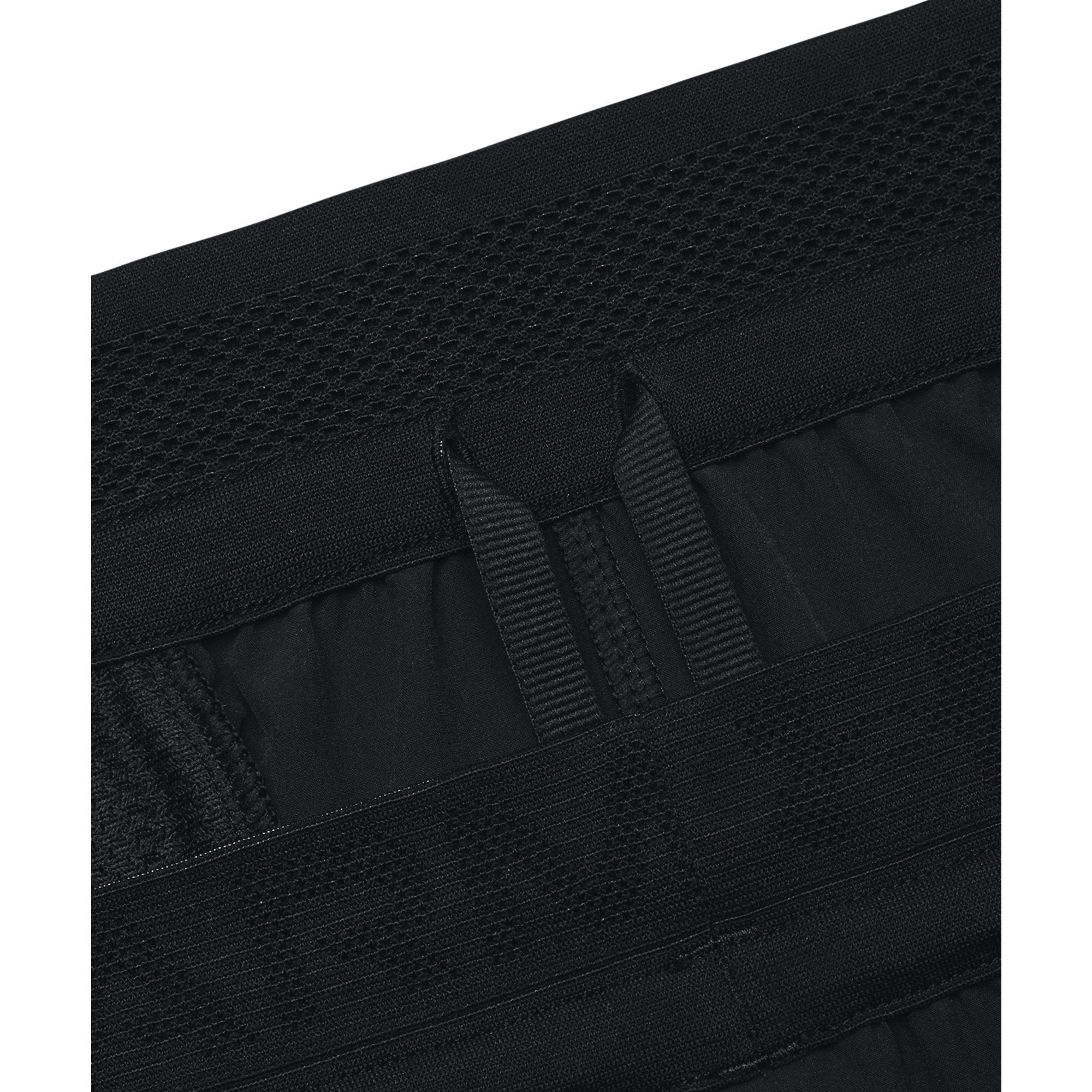  Under Armour Peak Woven Shorts - Black / Pitch Gray 