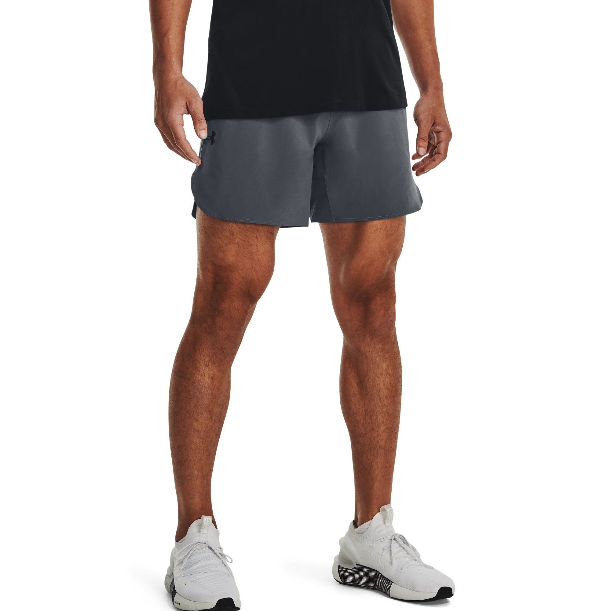  Under Armour Peak Woven Shorts - Pitch Gray 