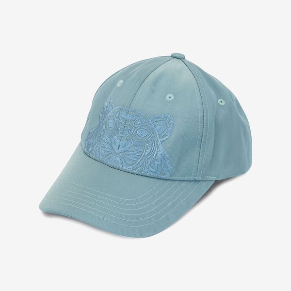  KENZO Canvas Kampus Tiger Baseball Cap - Glacier 