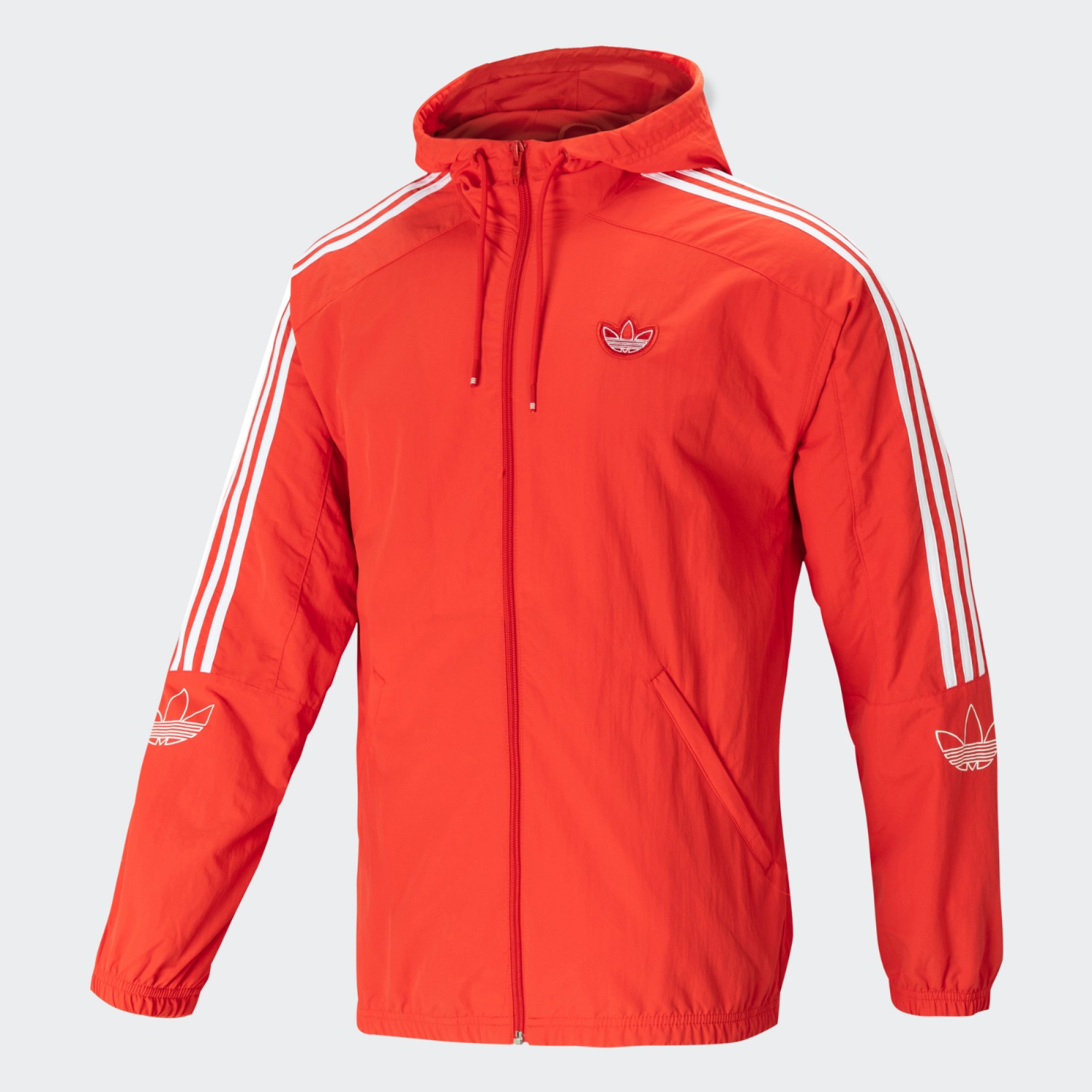 adidas Outline Windbreaker - Red