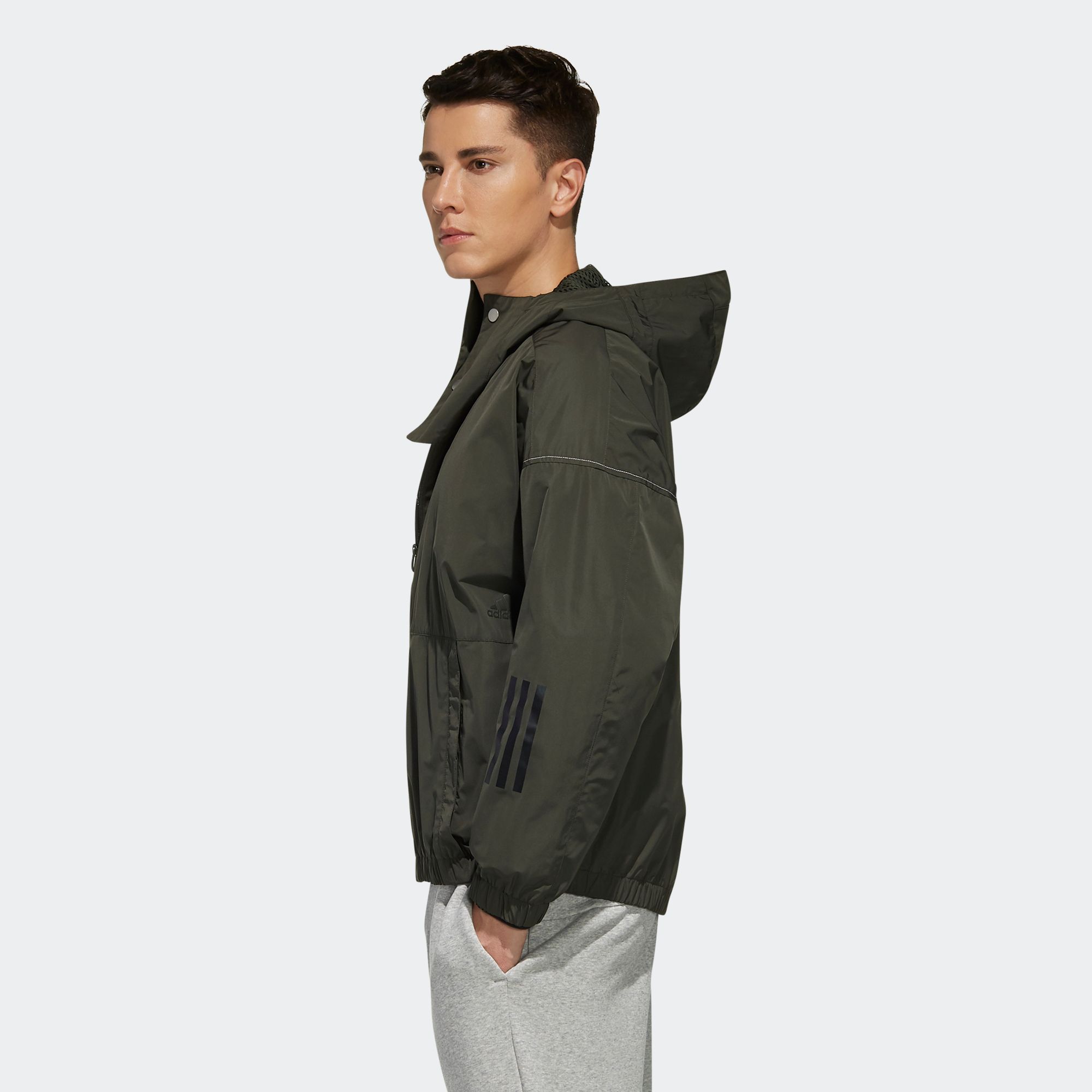 adidas S2S Woven Climalite Jacket - Deep Green