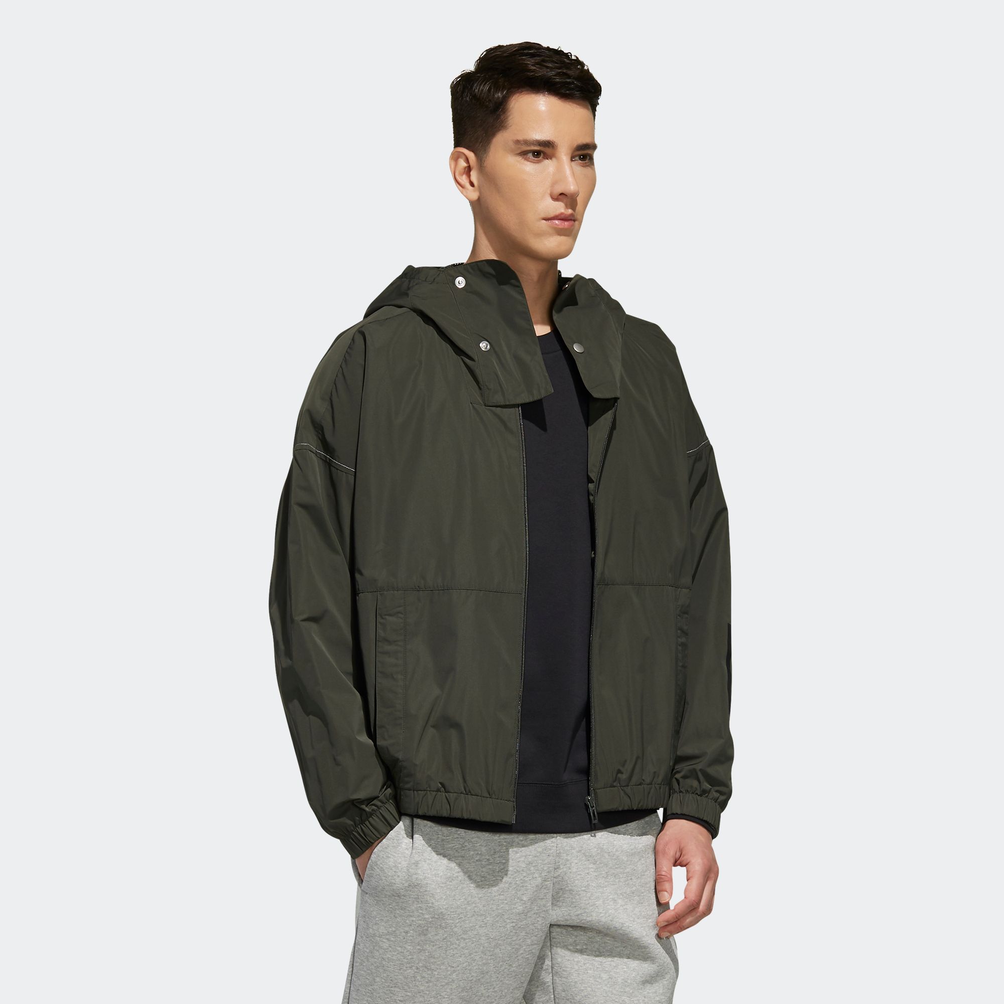 adidas S2S Woven Climalite Jacket - Deep Green
