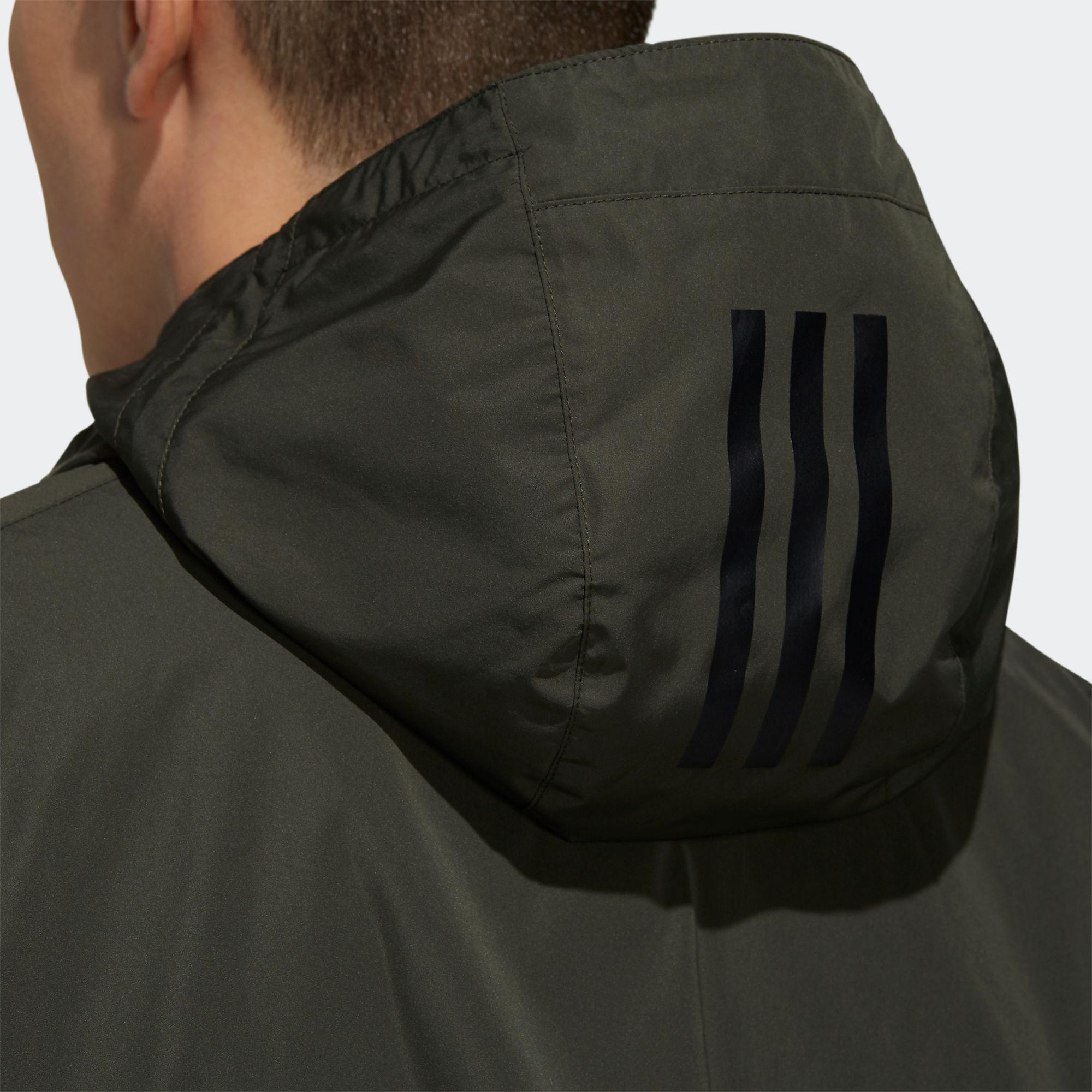 adidas S2S Woven Climalite Jacket - Deep Green