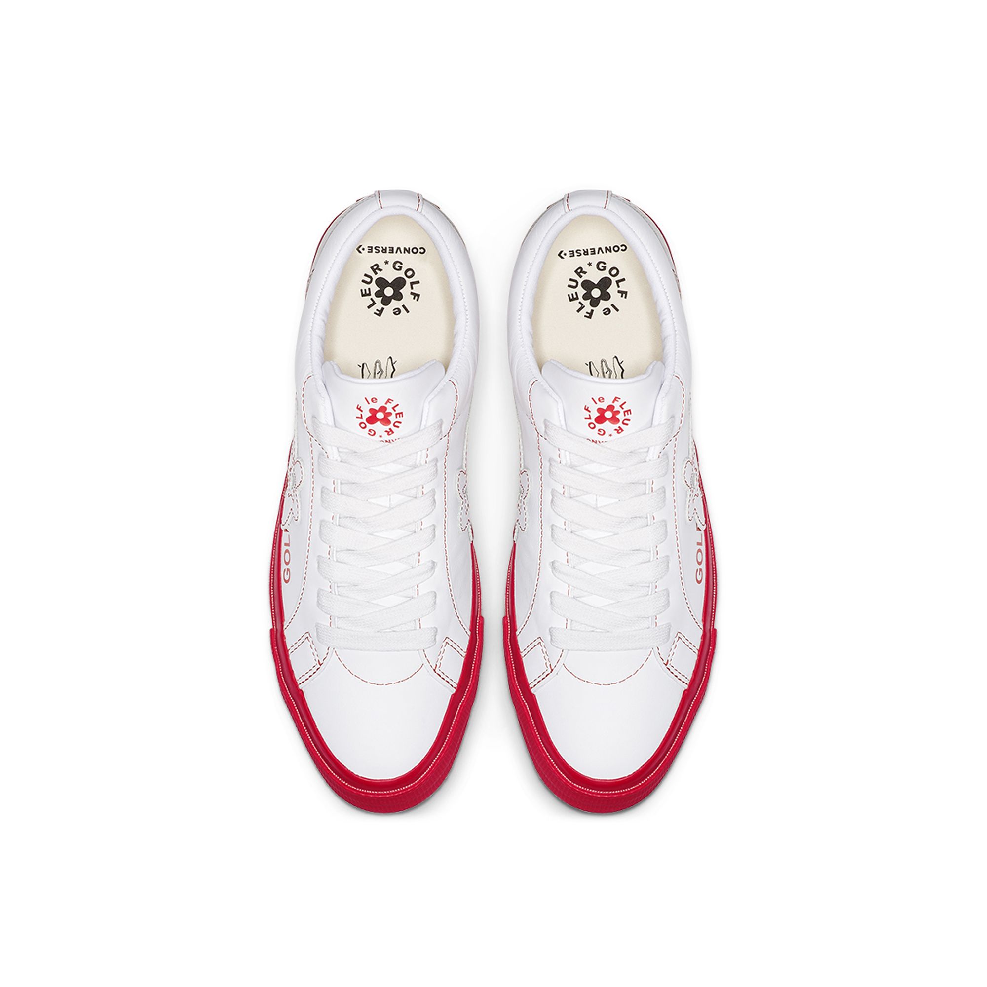 Converse GOLF le FLEUR* 'Colorblock' - Red