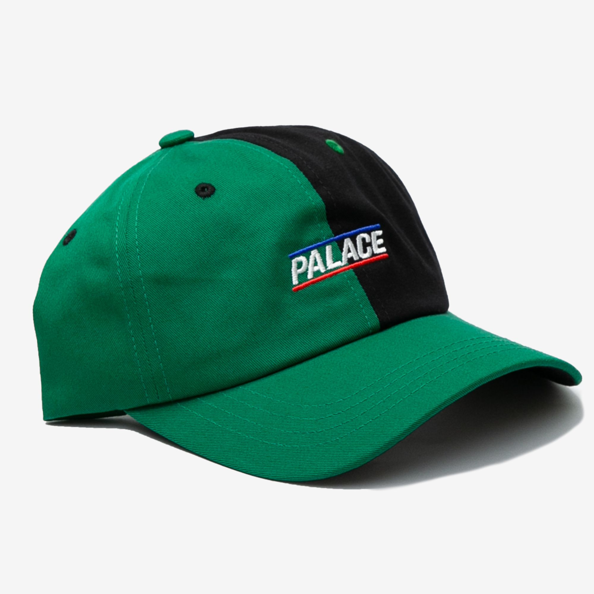  Palace Basically A Split 6-Panel Hat - Green/Black 