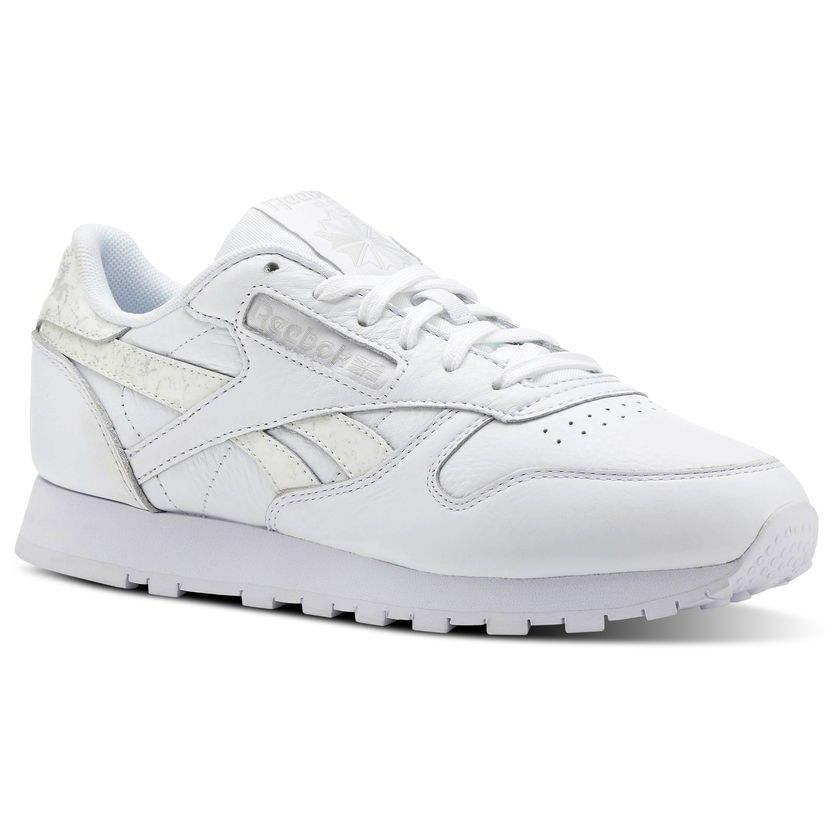 Reebok Classic Leather 'White/Light Grey'