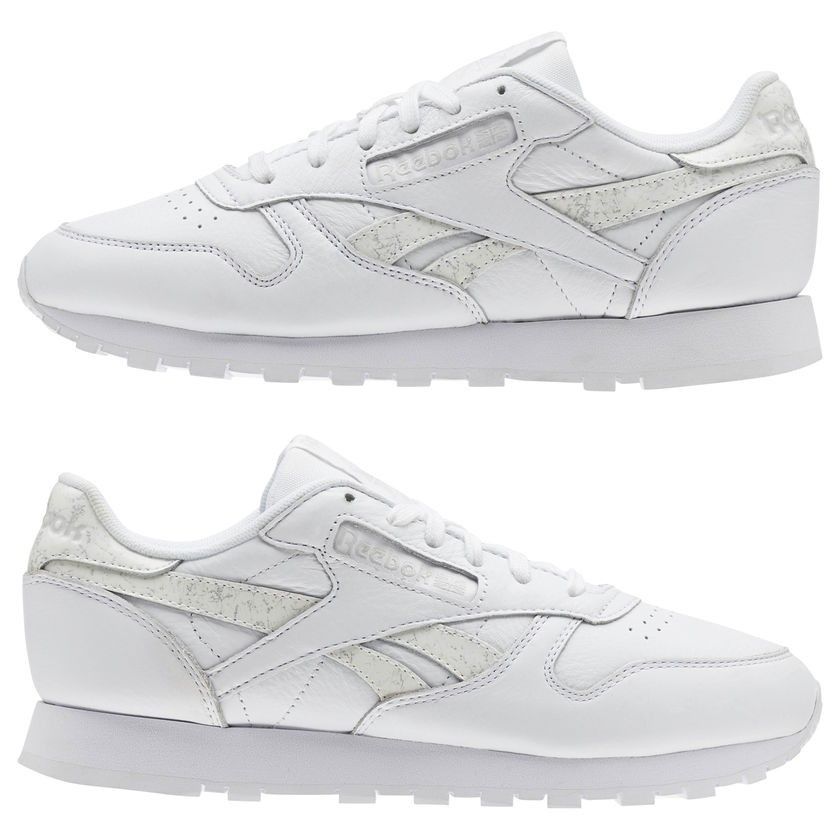 Reebok Classic Leather 'White/Light Grey'