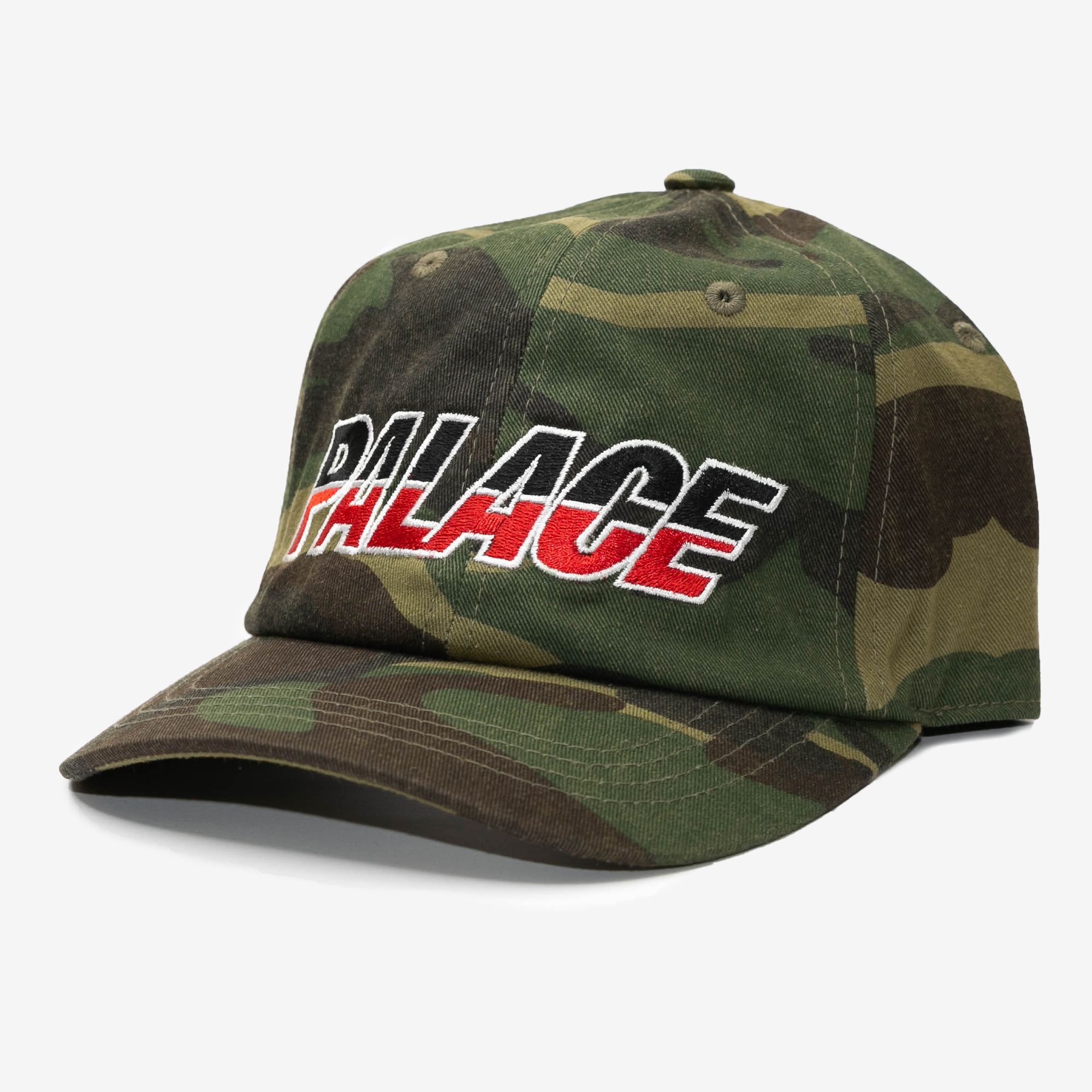  Palace Split Logo Hat - Camo 