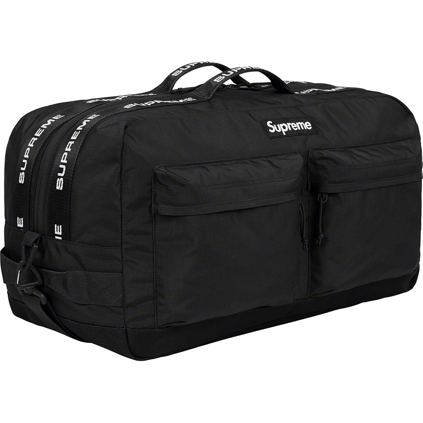  Supreme Duffle Bag FW22 - Black 