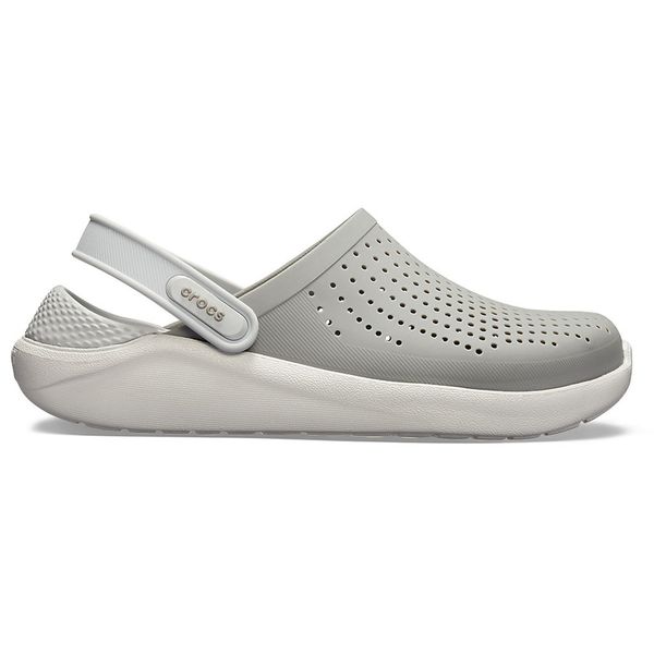  Crocs LiteRide™ Clog - Smoke/Pearl White 