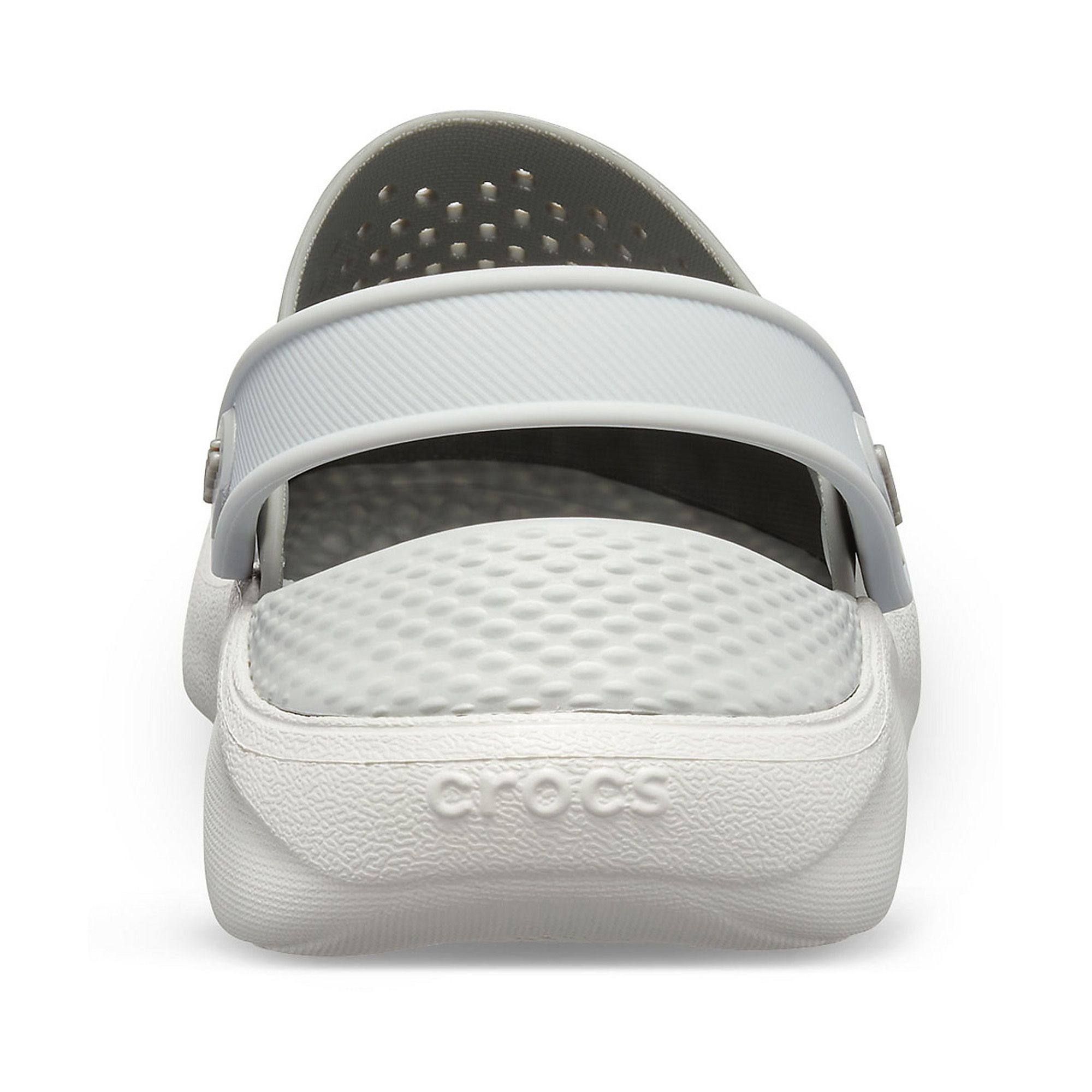  Crocs LiteRide™ Clog - Smoke/Pearl White 