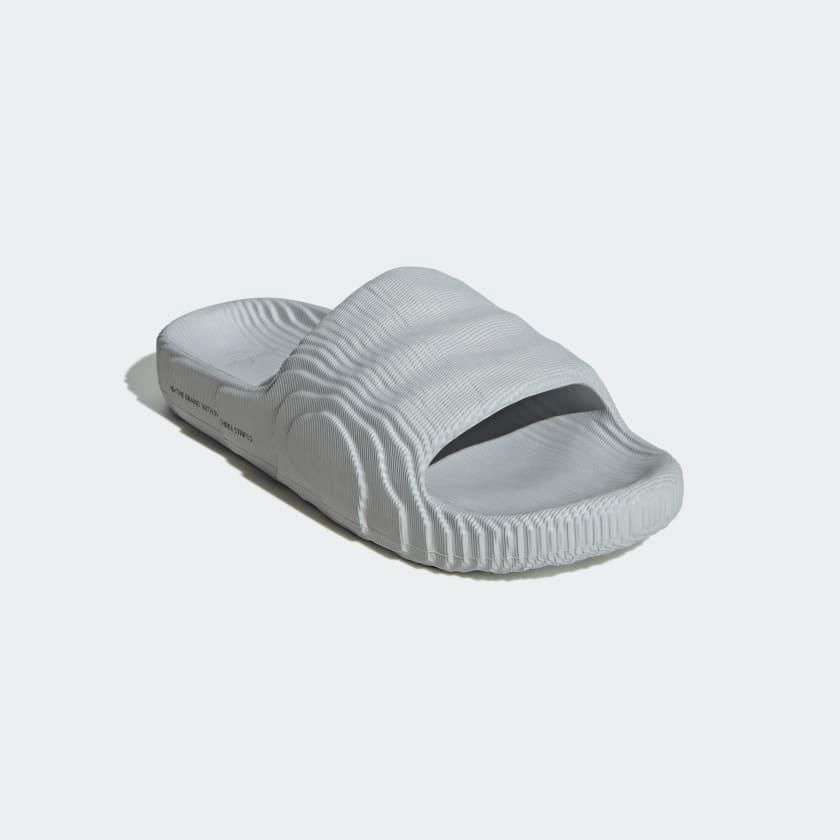  adidas Adilette 22 Slides - Clear Grey 