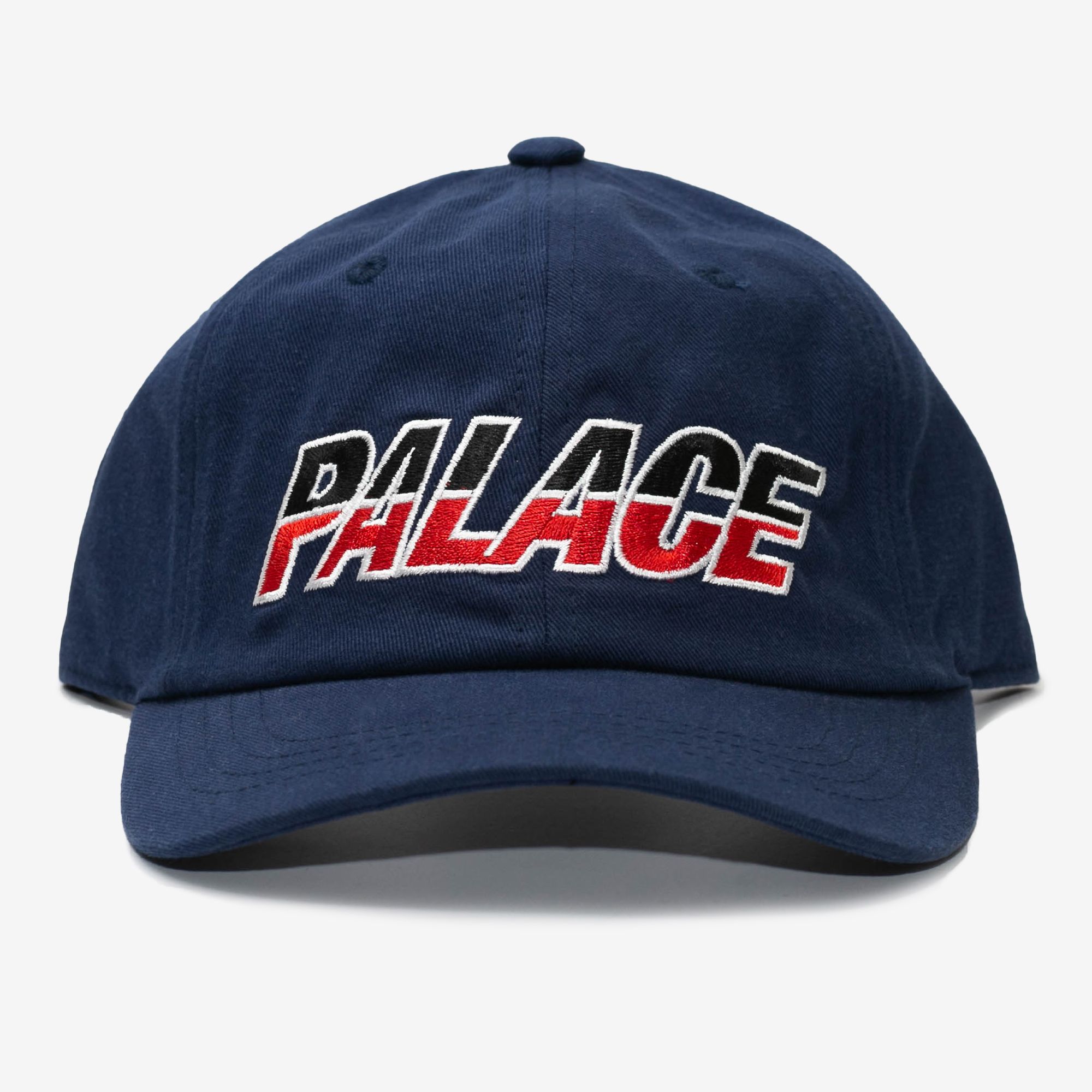  Palace Split Logo Hat - Navy 