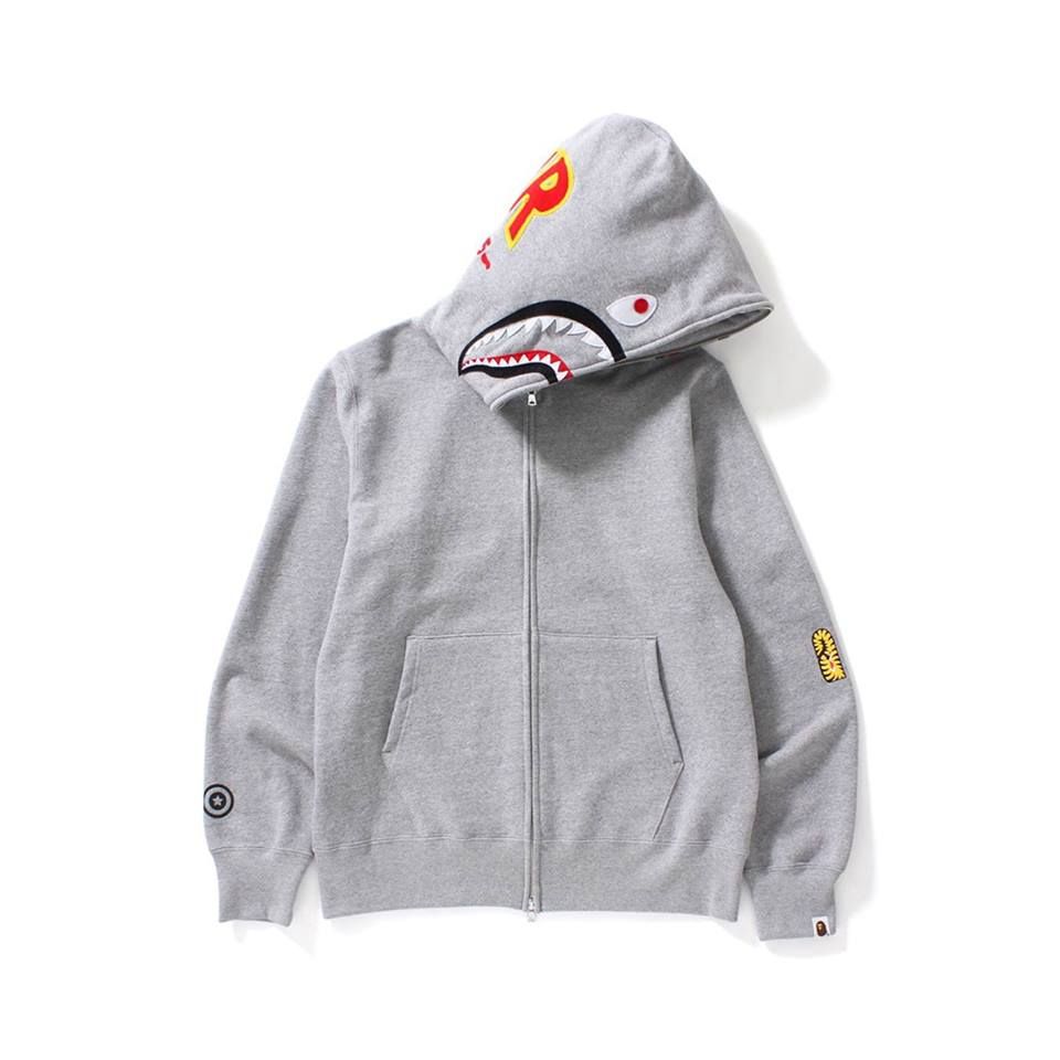 Second Shark Full Zip Hoodie SS17
