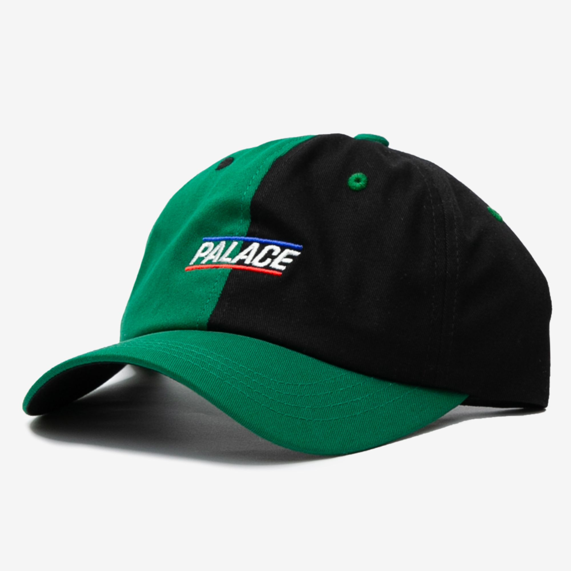  Palace Basically A Split 6-Panel Hat - Green/Black 