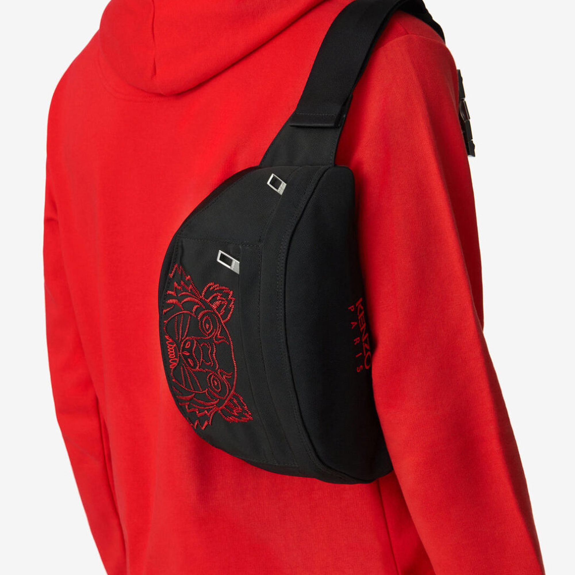 KENZO Canvas Kampus Tiger Bumbag - Lunar New Year Edition