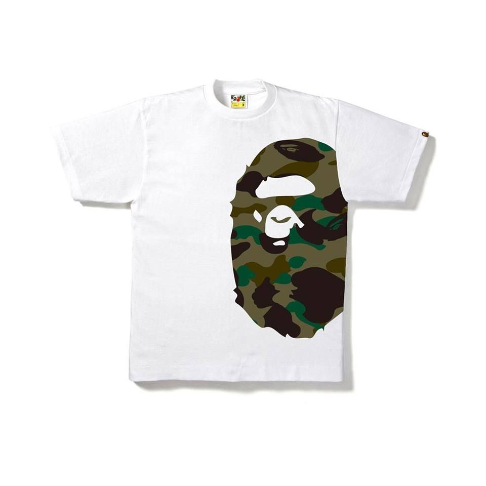 First Camo Side Big Ape Head Tee SS18