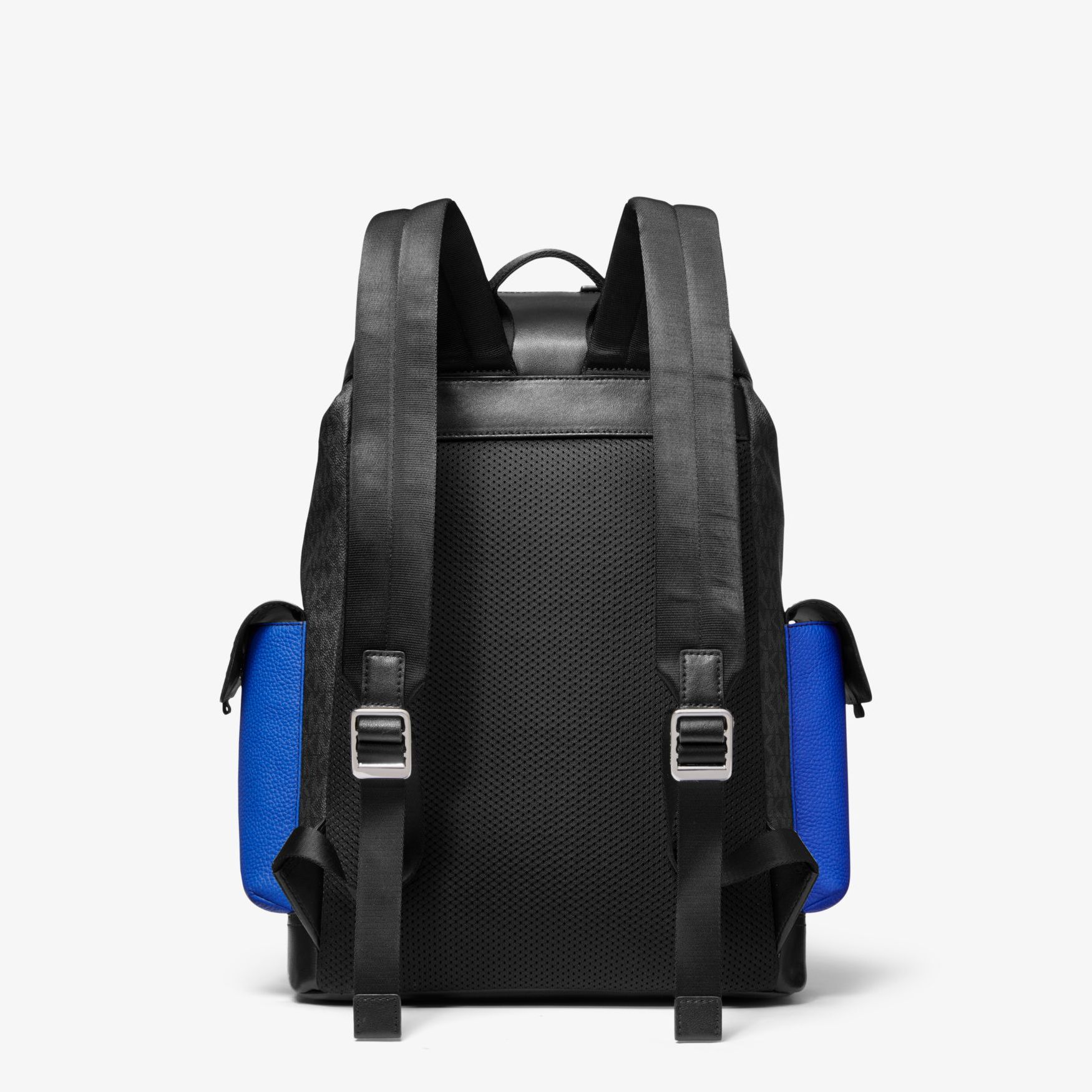 Michael Kors Greyson Logo Mixed-Media Backpack