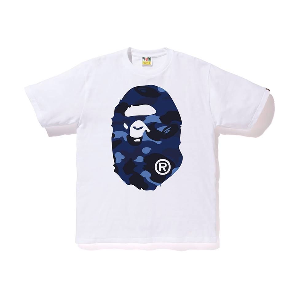 Color Camo Big Ape Head Tee SS18