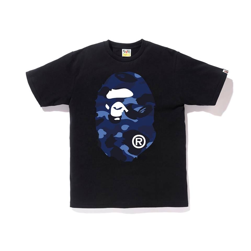 Color Camo Big Ape Head Tee SS18