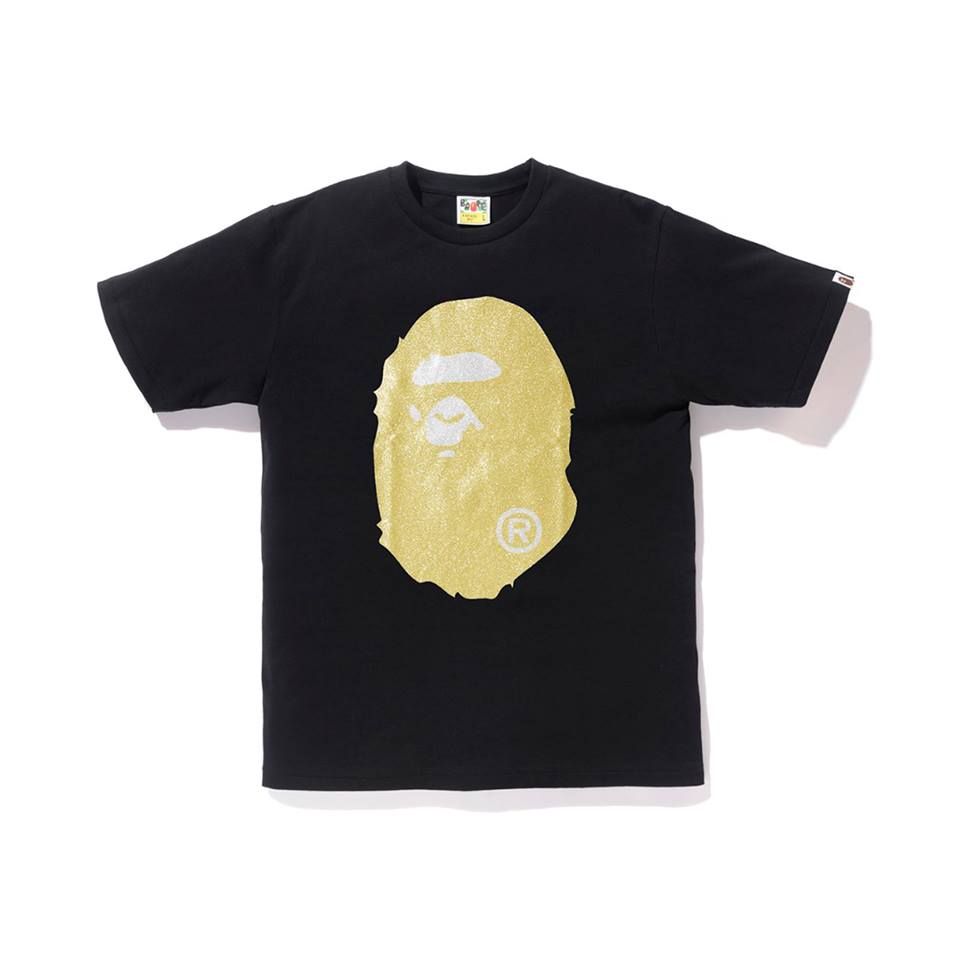 Glitter Big Ape Head Tee SS18