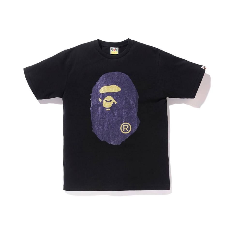 Glitter Big Ape Head Tee SS18