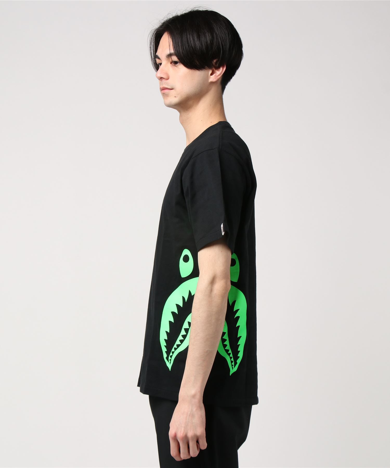 Bicolor Side Shark Tee SS19