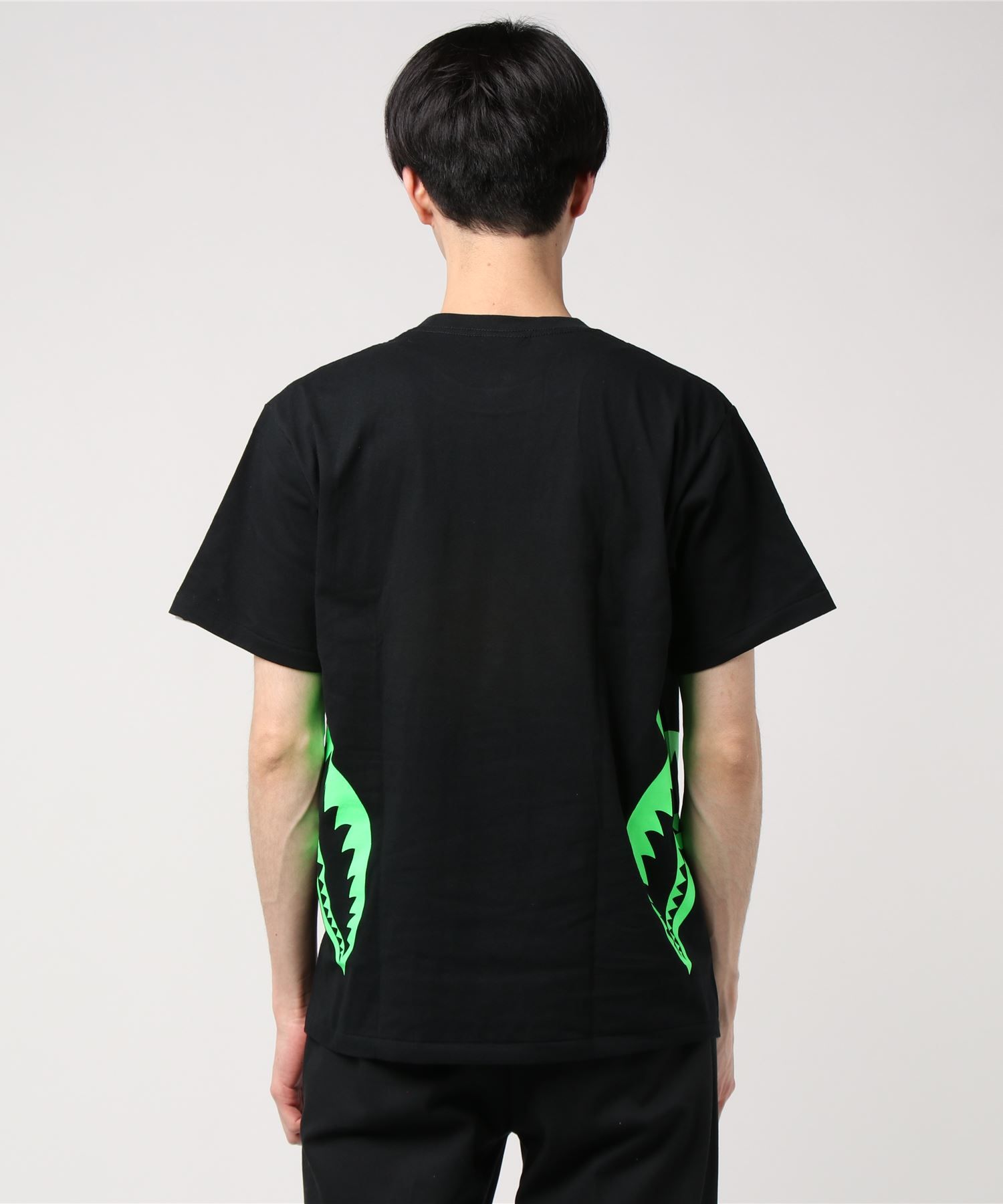 Bicolor Side Shark Tee SS19