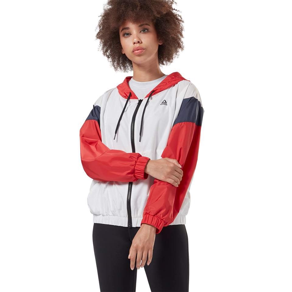 Reebok Women Training Essentials Windbreaker 'Red'