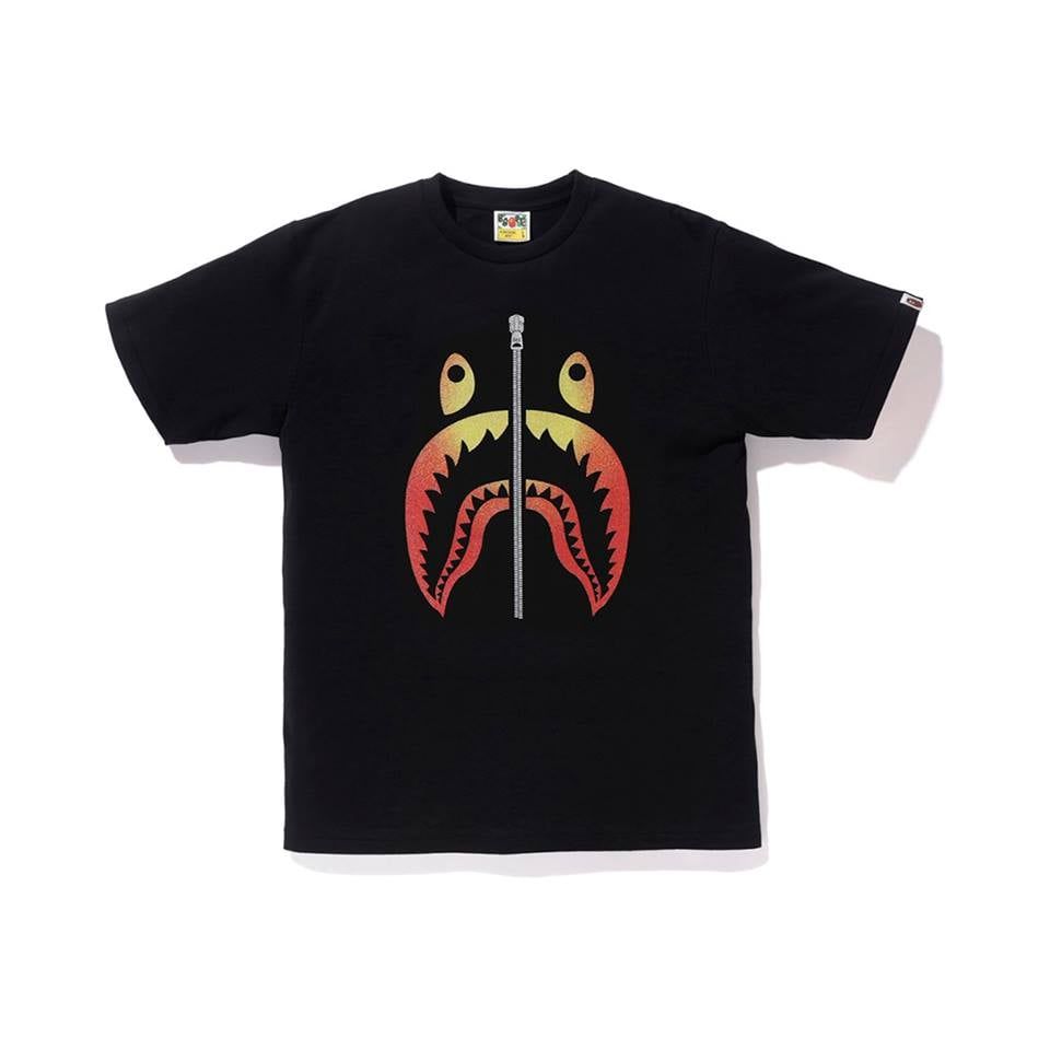 Glass Beads Gradation Shark Tee SS18