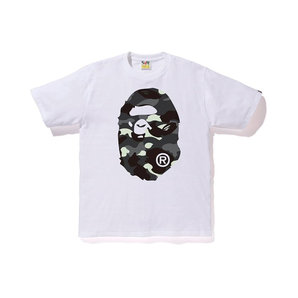 City Camo Big Ape Head Tee SS18 'Glow in the Dark'