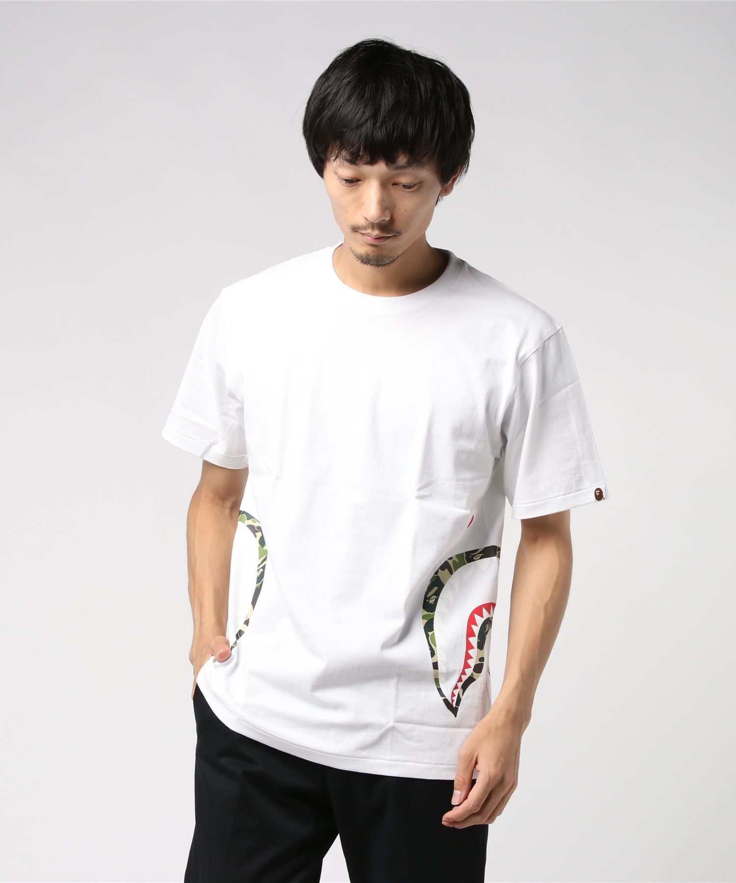 ABC Side Camo Shark Tee SS19