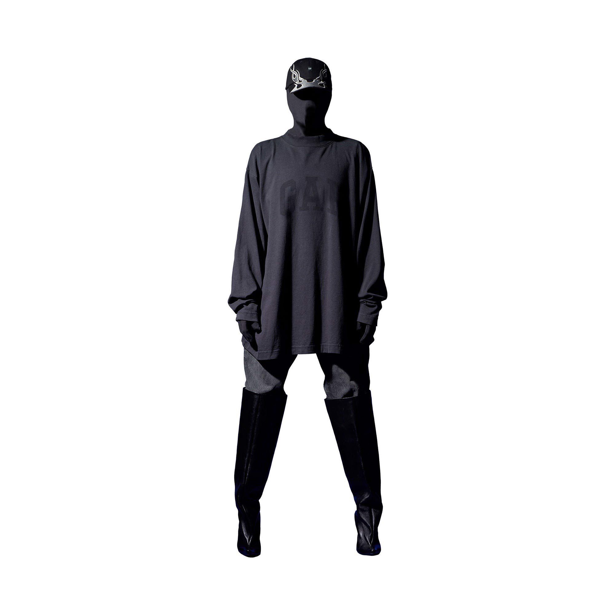YEEZY GAP engineered by Balenciaga Dove Long-Sleeve Tee - Dark Blue