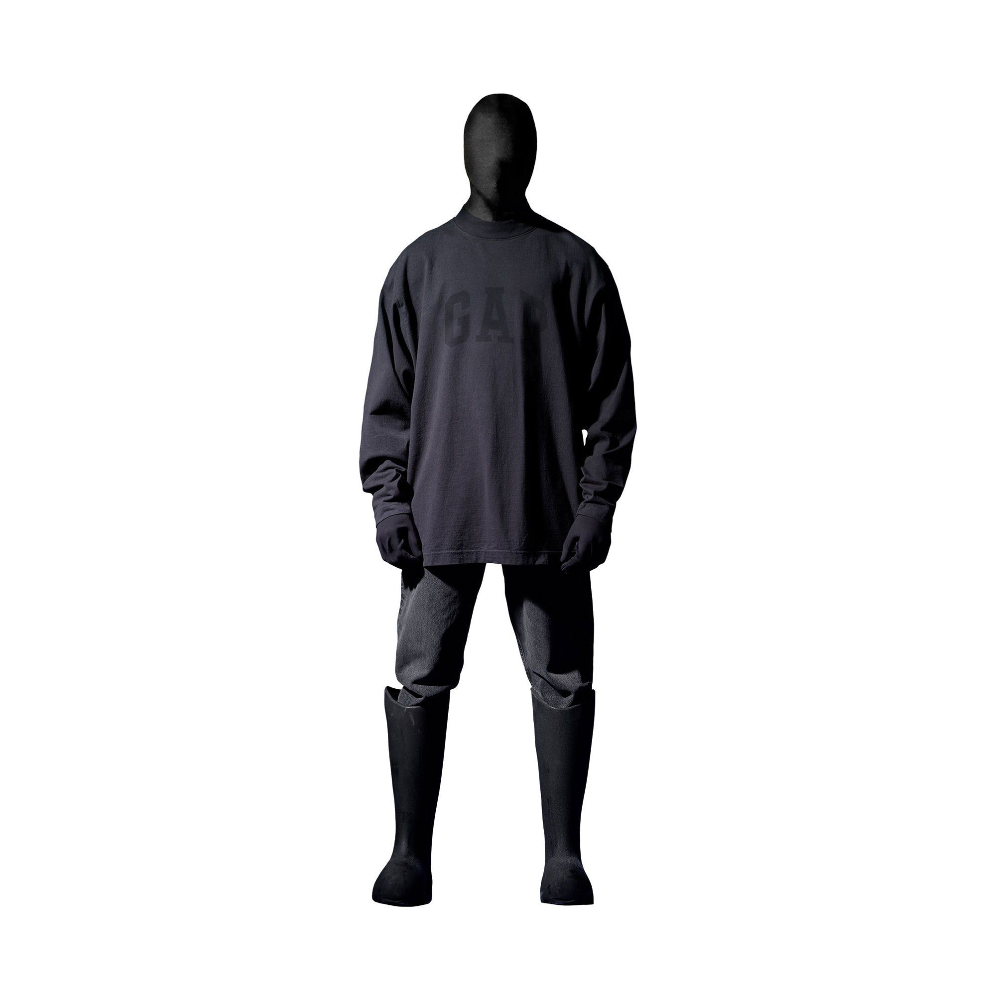  YEEZY GAP engineered by Balenciaga Dove Long-Sleeve Tee - Black 