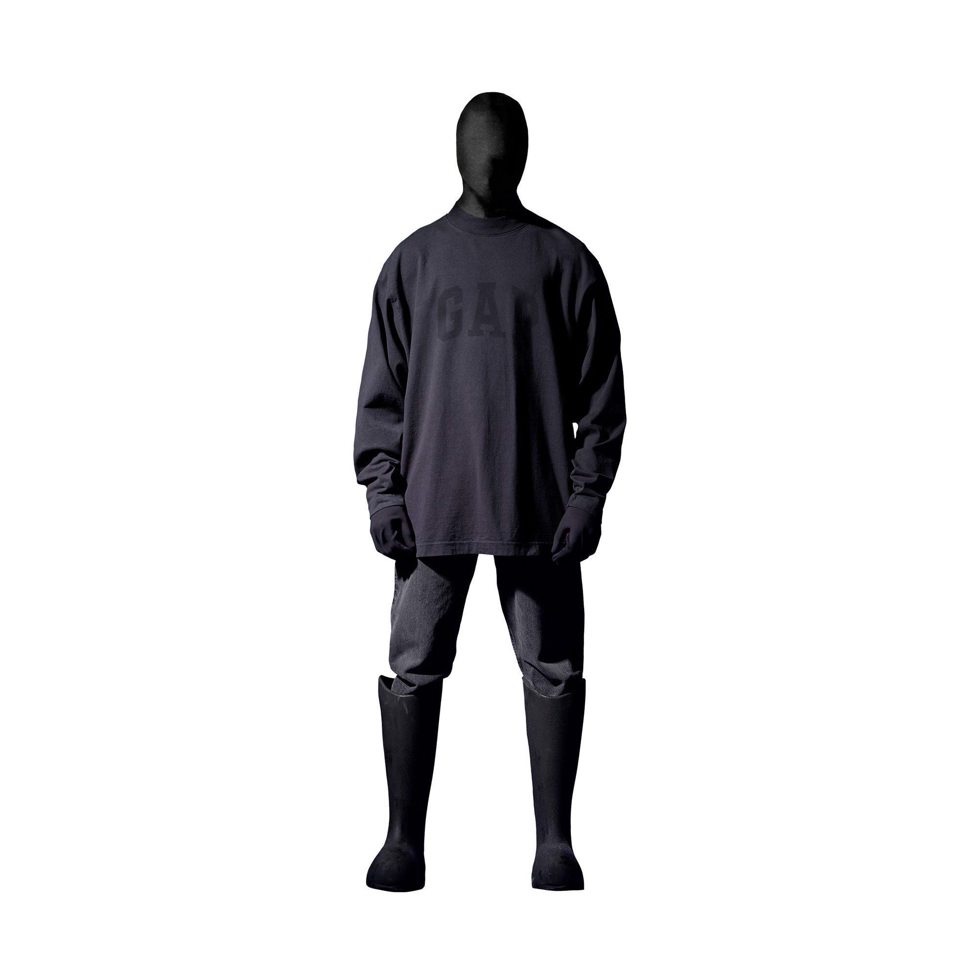 YEEZY GAP engineered by Balenciaga Dove Long-Sleeve Tee - Dark Blue