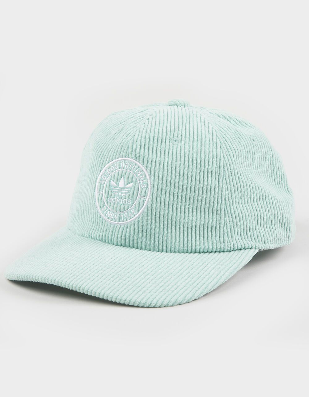 adidas Resort Cord Strapback Hat - Light Green
