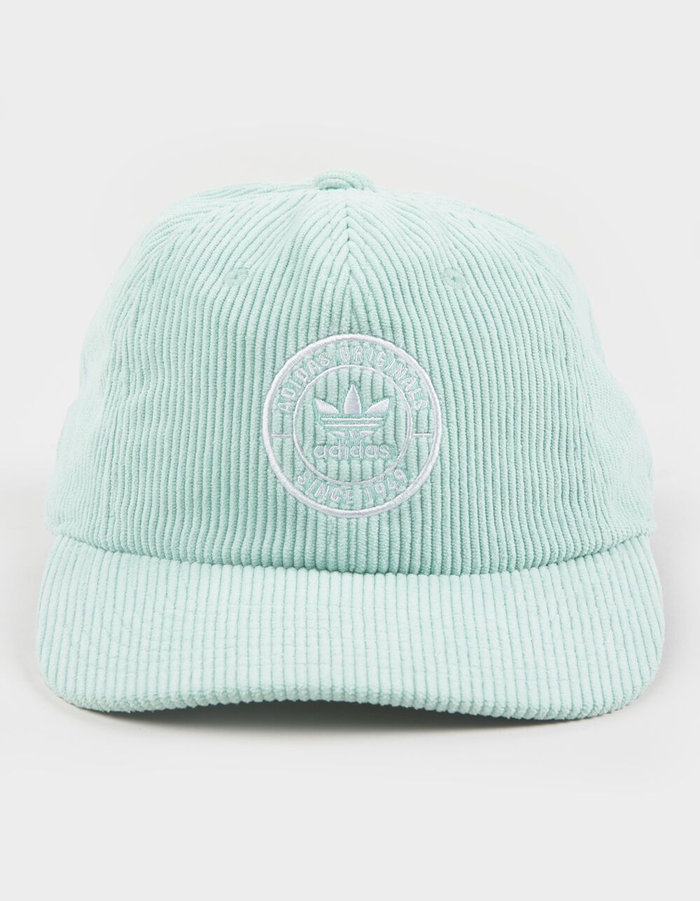 adidas Resort Cord Strapback Hat - Light Green