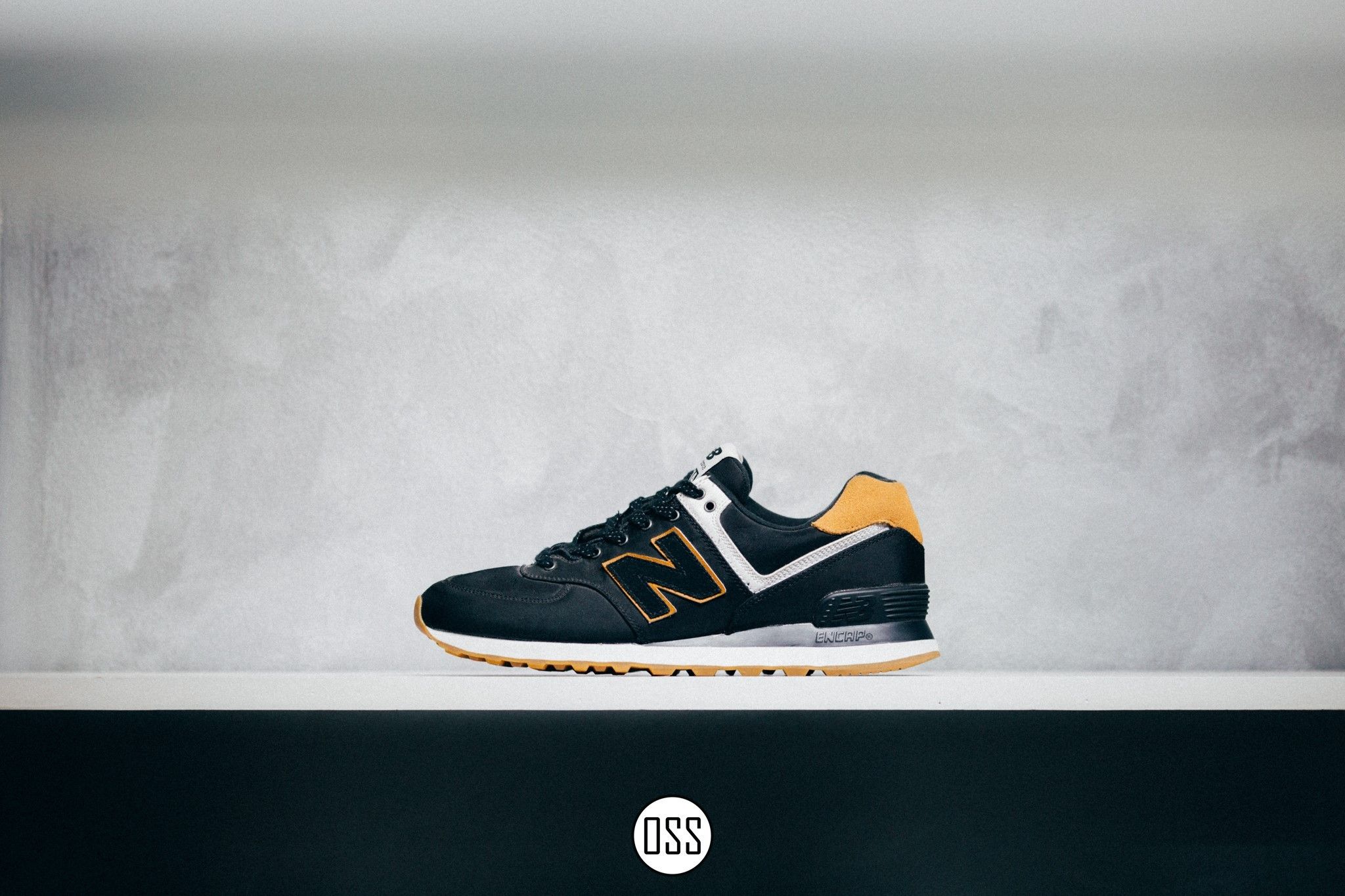 New Balance 574 Classic 'Full Black'