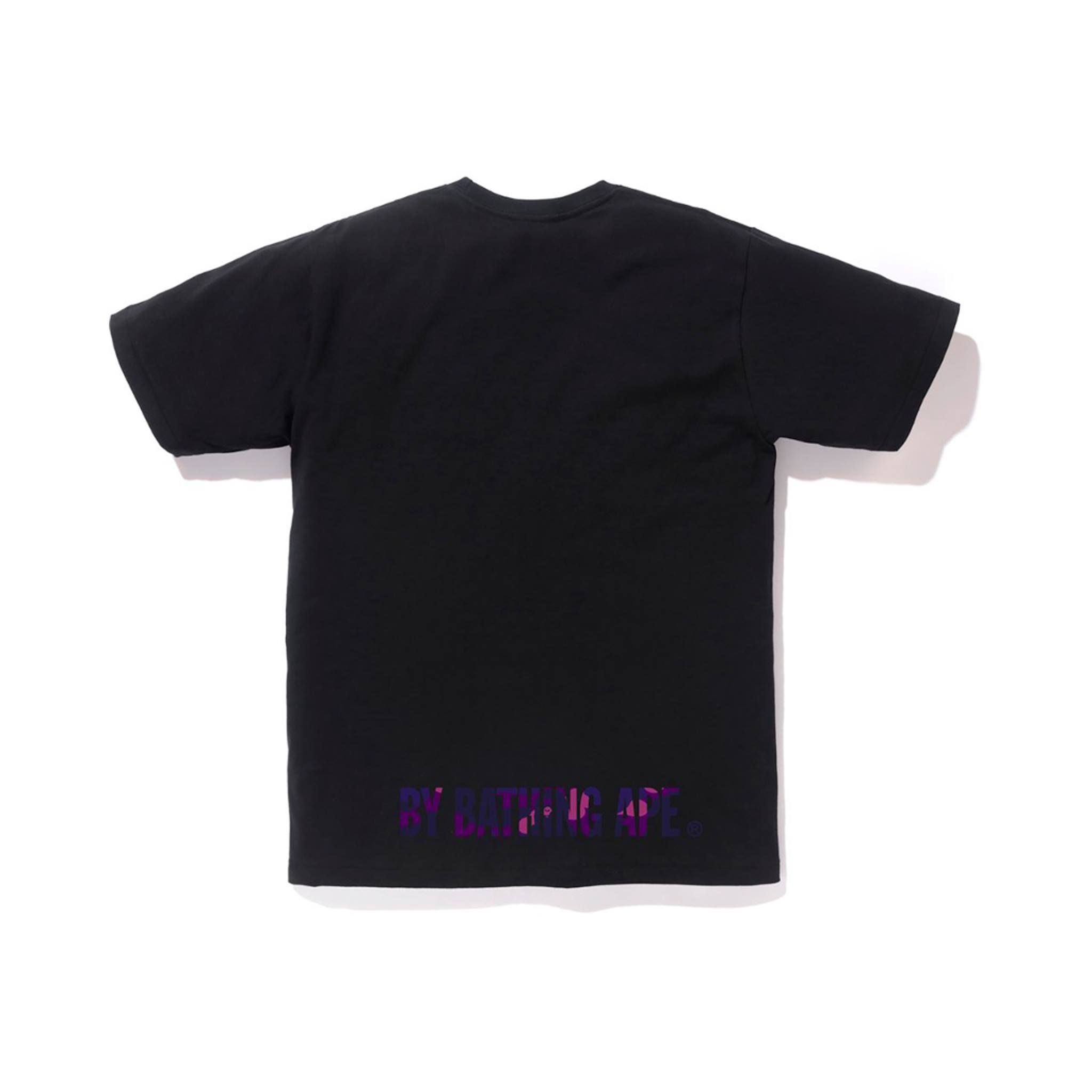 Color Camo Ape Face On Bapesta Tee SS19