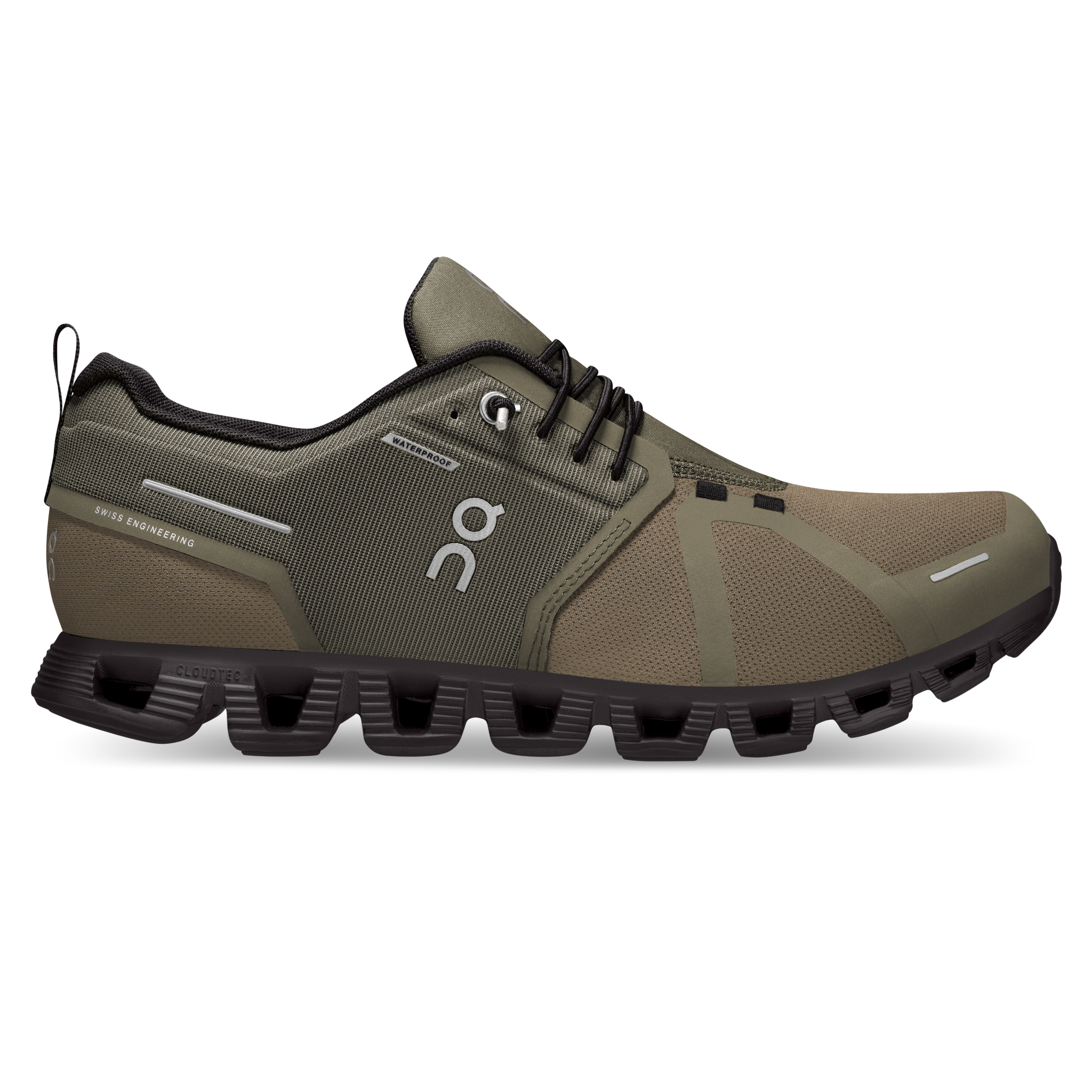  On Cloud 5 Waterproof - Olive/Black 