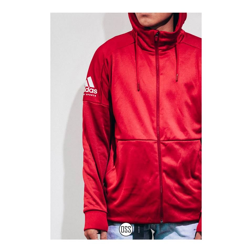 adidas Combat Sports Hoodie - Red